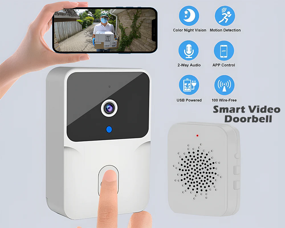 Smart Visual Wireless Doorbell Camera - Image 3