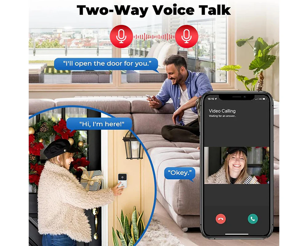 Smart Visual Wireless Doorbell Camera - Image 4