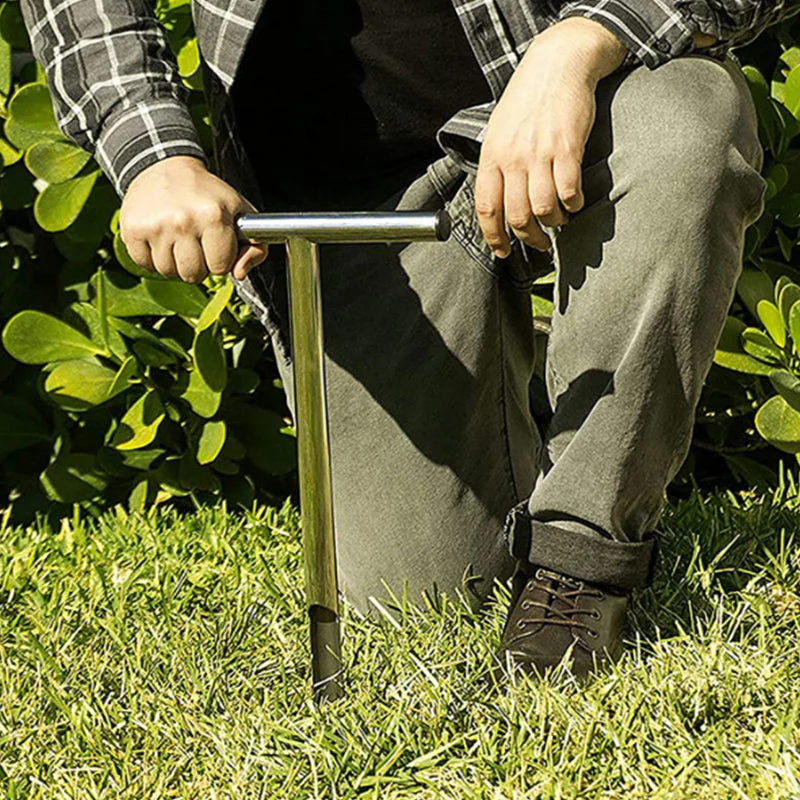 Soil Tube Sampler with Handle Comes Polished Inside Stainless Steel 304 21 inch - Image 6