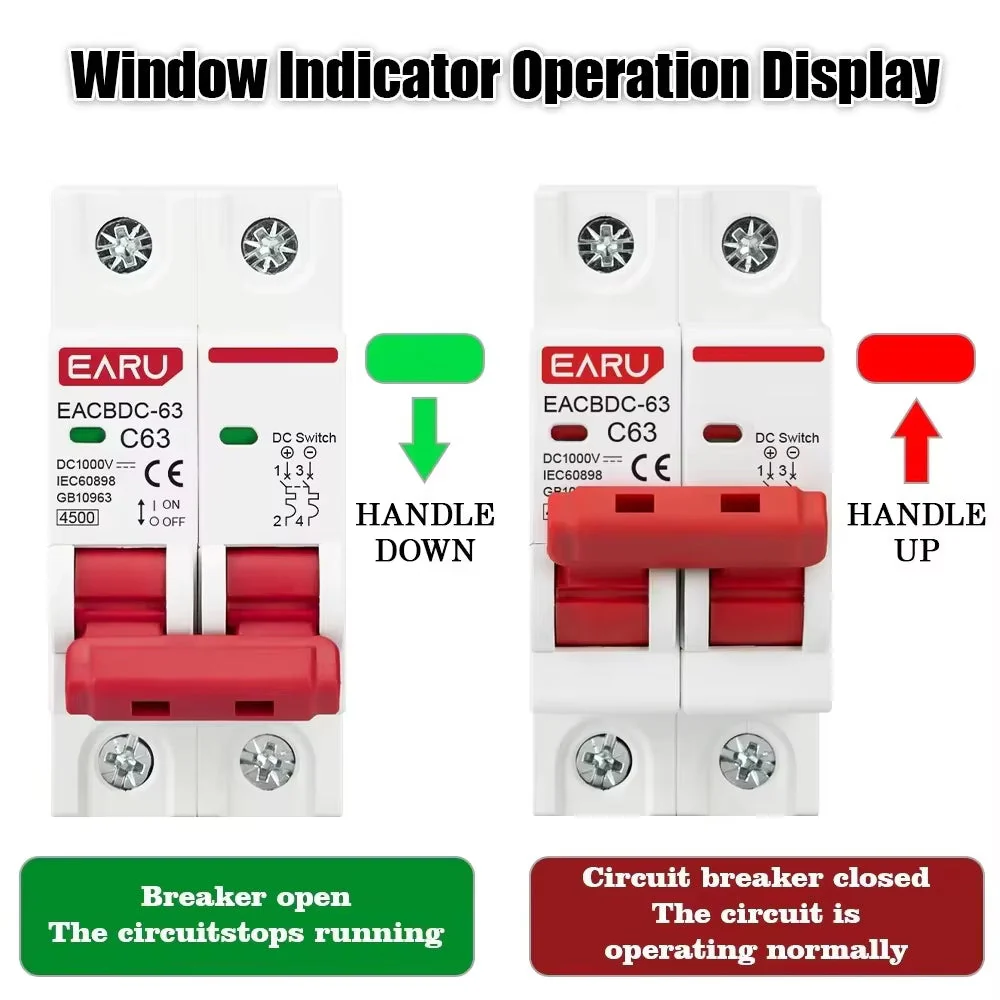 Solar DC Circuit Breaker 63A - Image 4