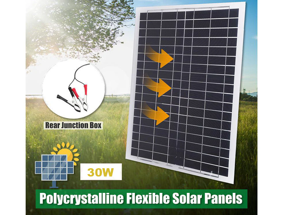 Solar Panel 30W with controller - Image 2
