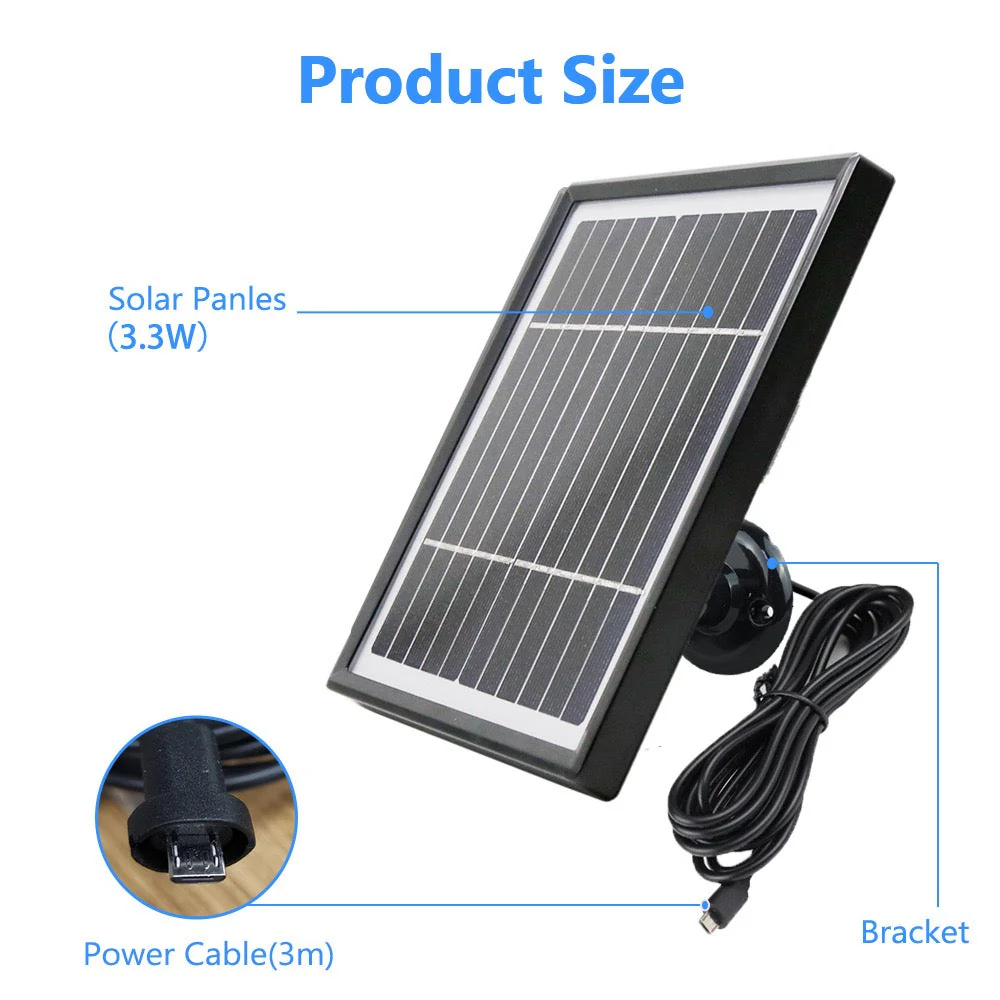 Solar Panel Charger For Arlo Essential Spotlight Cameras - Image 9
