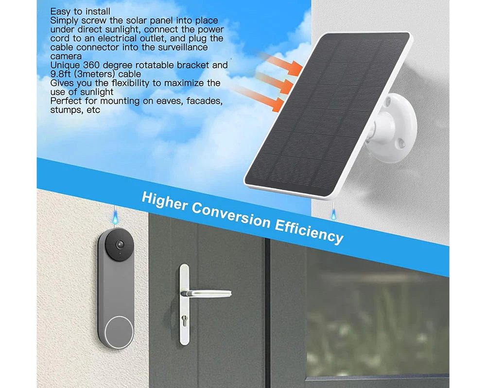 Solar Panel Charger for Arlo Pro 3 Pro 4 Pro - Image 5
