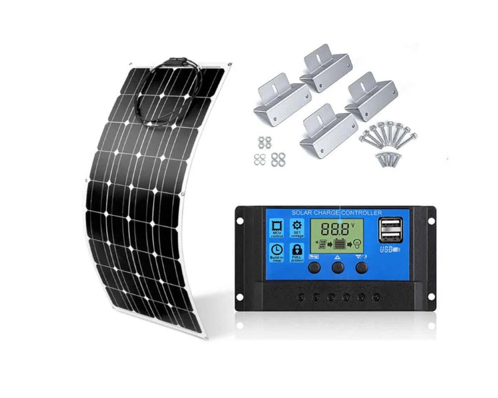 Solar Panel Flexible 120W with Solar Charge Controller - Image 2