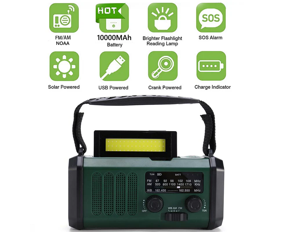Camping Equipment Emergency Radio - Image 3