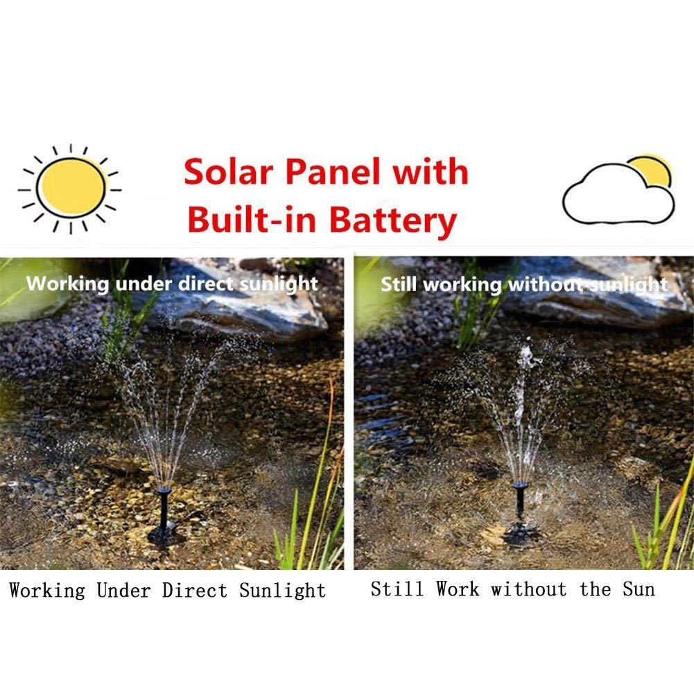 Solar Powered Fountain Pump Fountain Water Pump - Image 10