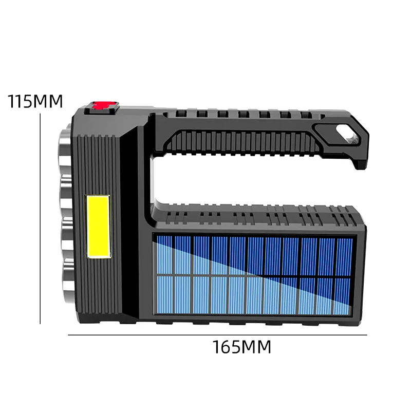 Solar Powered Super Bright LED Flashlight - Image 4