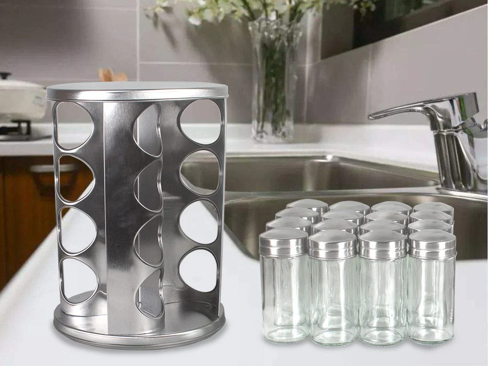 Spice Rack Stand 16 Jars - Image 10