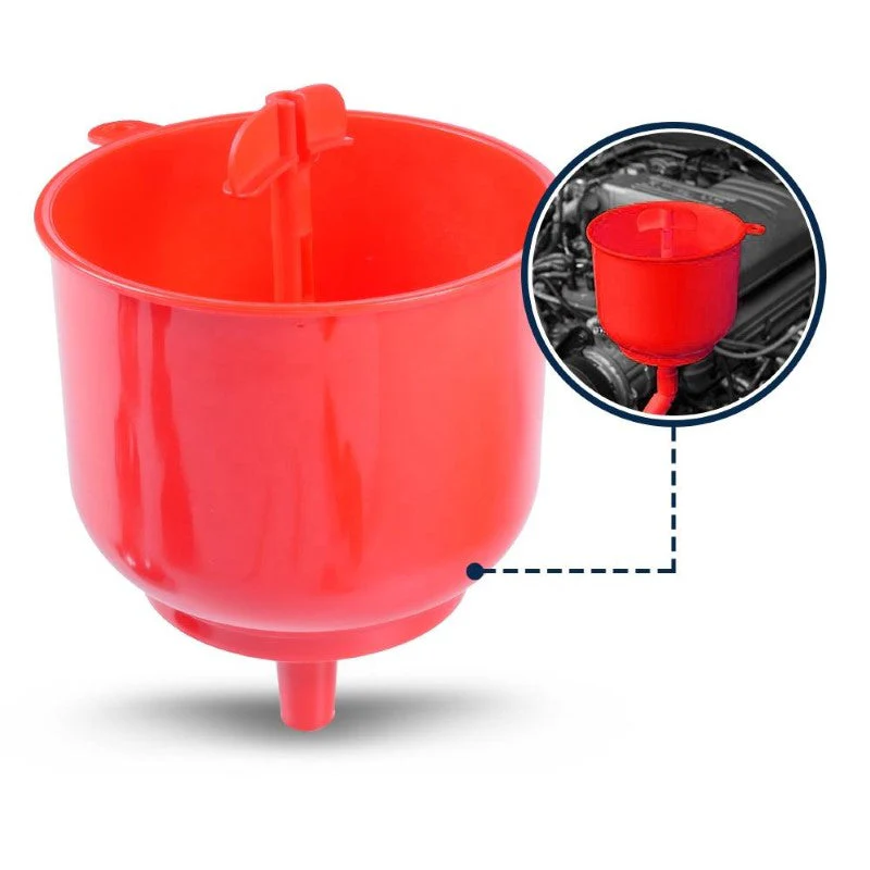 Spill Proof Car Radiator Coolant Filling Funnel Kit - Image 3