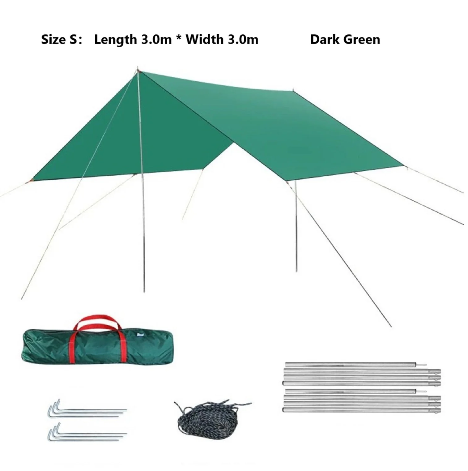 Square Sun Shade Sail – Waterproof Outdoor Canopy for Garden, Patio, and Parties - Image 15