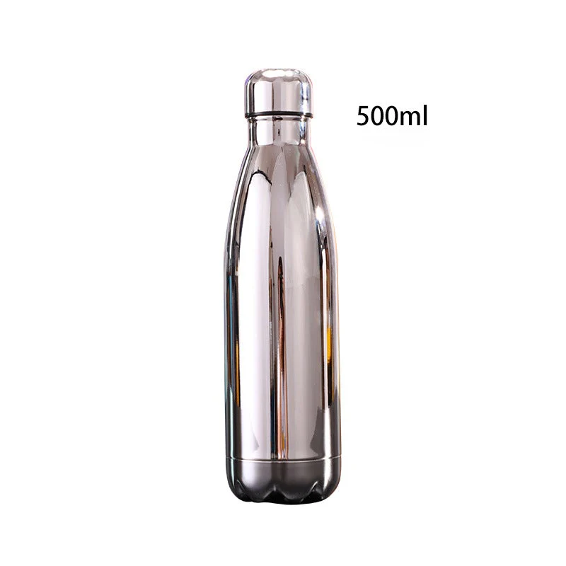 Stainless Steel Insulated Drink Bottles Plating Water bottles 500ml - Image 6