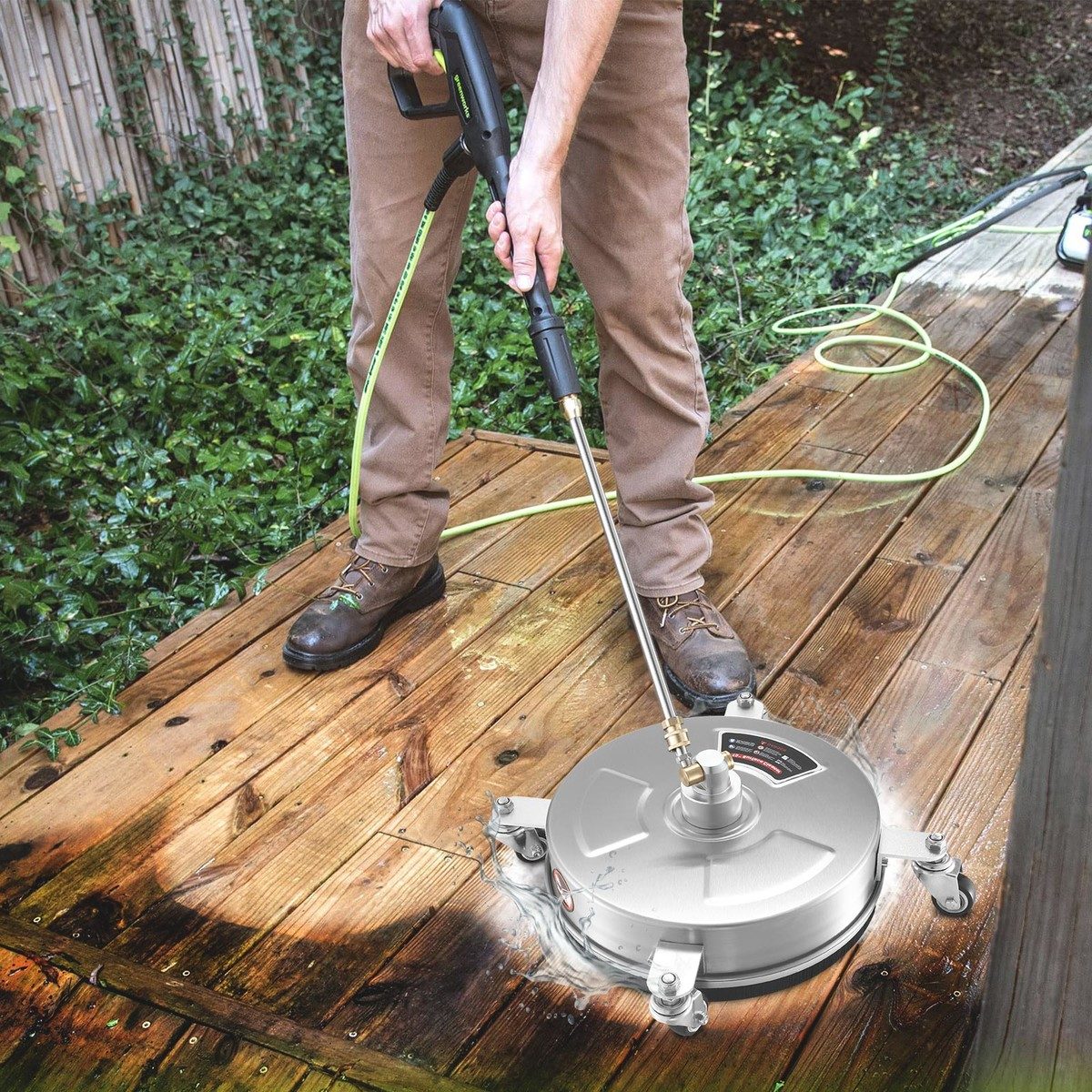 15" Pressure Washer Surface Cleaner - Image 6