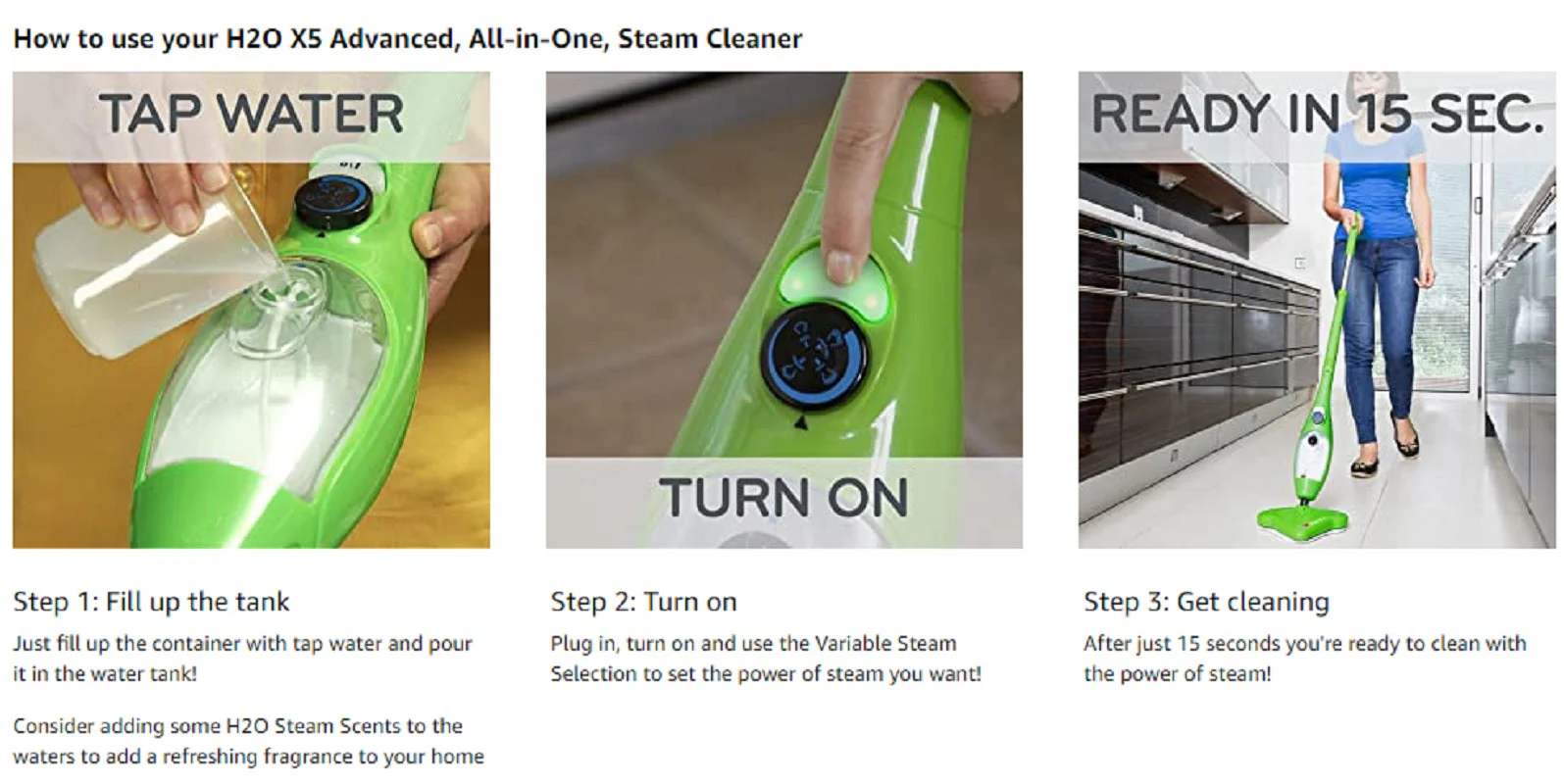 Steam Cleaner Steam Mop - Image 8