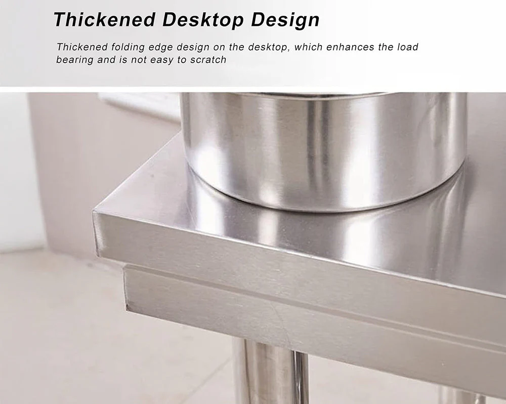 Steel Bench Stainless Steel Kitchen Work Table - Image 6