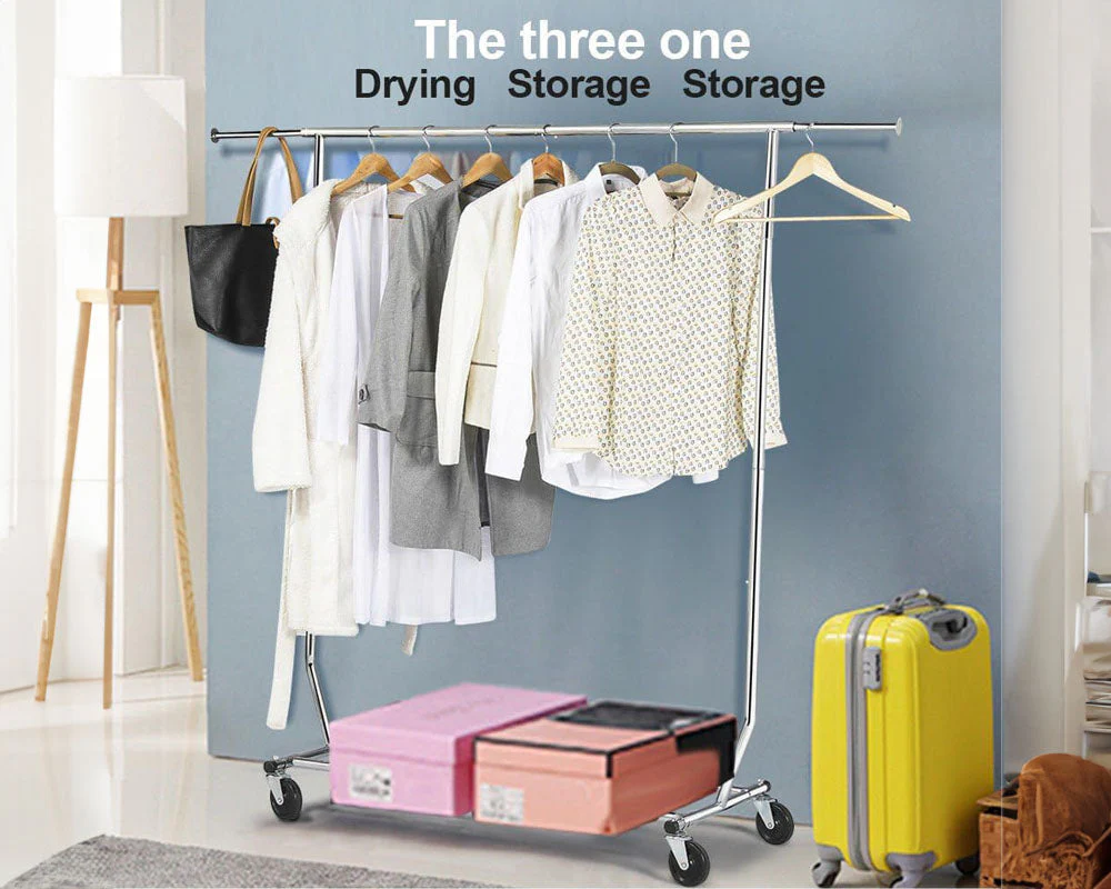 Steel Clothes Rack Garment Rack - Image 5