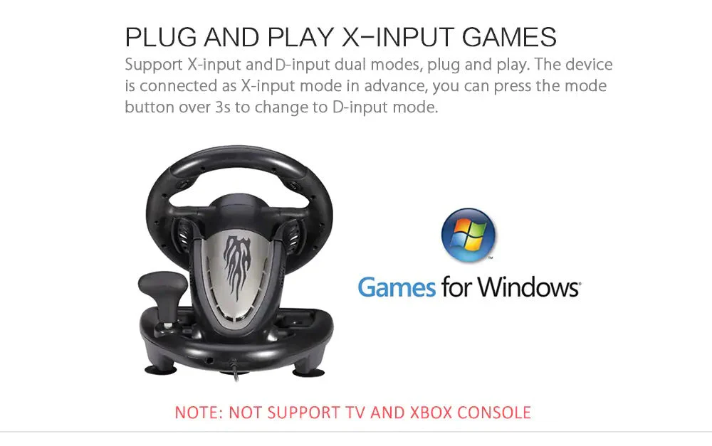 Gaming Racing Wheel PS4 Racing Wheel - Image 8