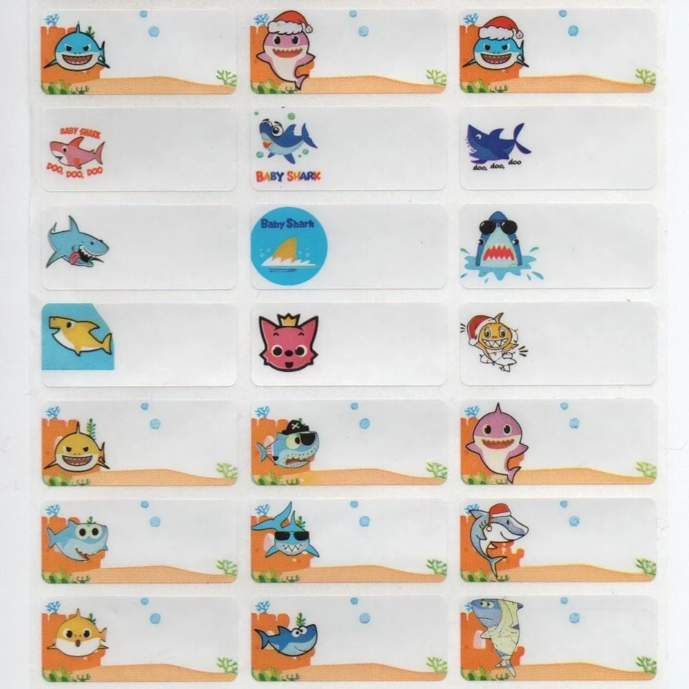 Stick On Name Labels-25 Labels - Image 4