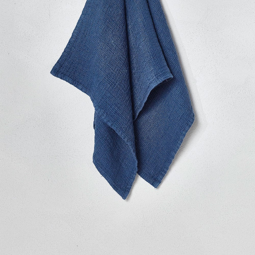 Stone Wash Linen Waffle Bath Sheet - Image 2