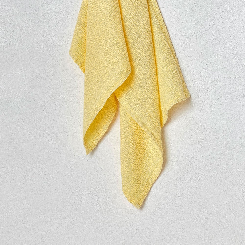 Stone Wash Linen Waffle Hand Towel - Image 2