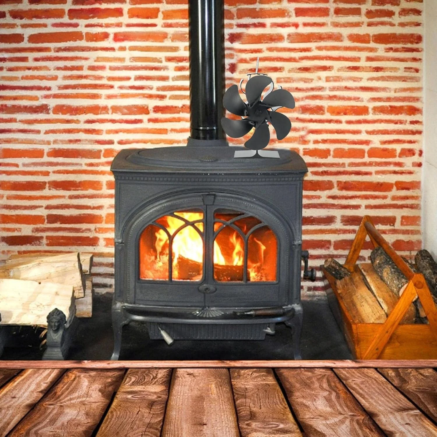 Stove Fan Heat Powered Stove Fan - Image 11