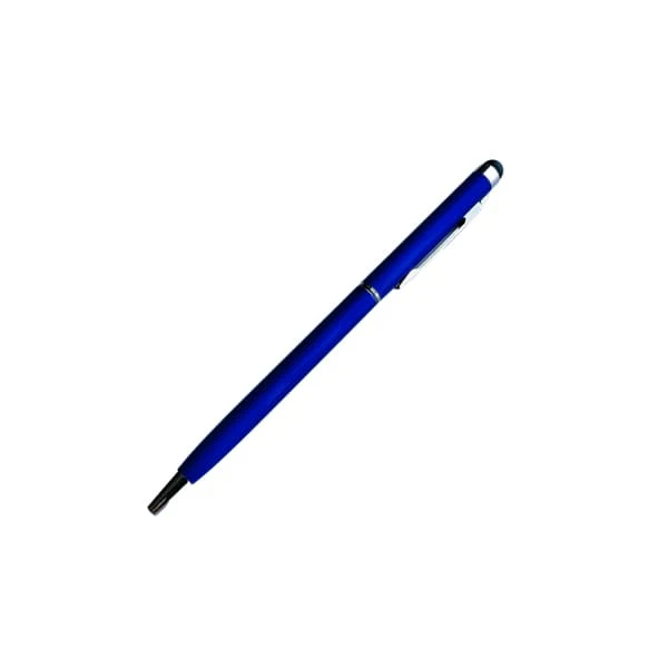Stylus Pen (2 in 1) - Dual Touch (Navy Blue) - Image 2