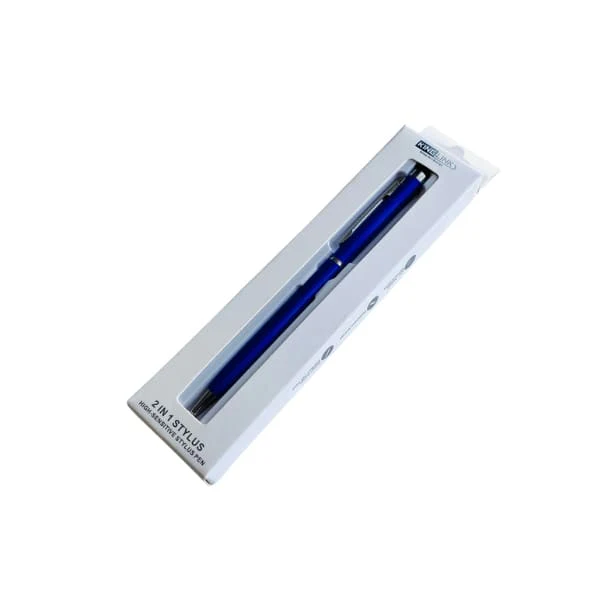 Stylus Pen (2 in 1) - Dual Touch (Navy Blue) - Image 4