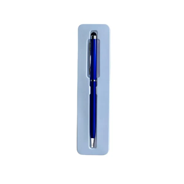 Stylus Pen (2 in 1) - Dual Touch (Navy Blue) - Image 5