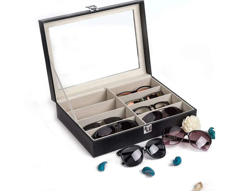 Sunglasses Case Organizer Eyeglasses Storage Box - Image 11