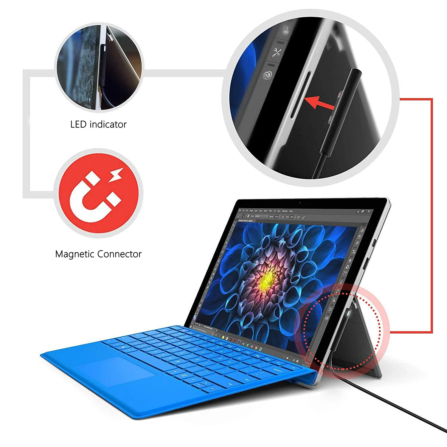 Surface Pro Cable USB C TYPE C - Image 7