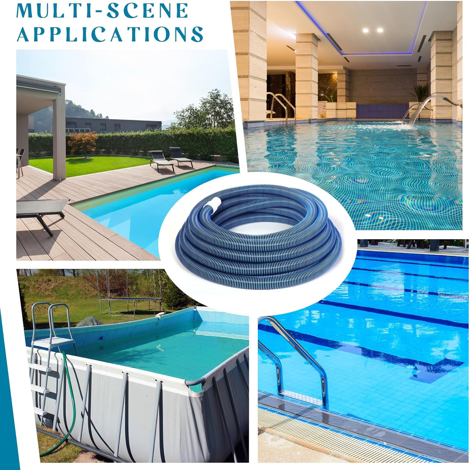 Swimming Pool Vacuum Hose 10M 38mm - Image 3