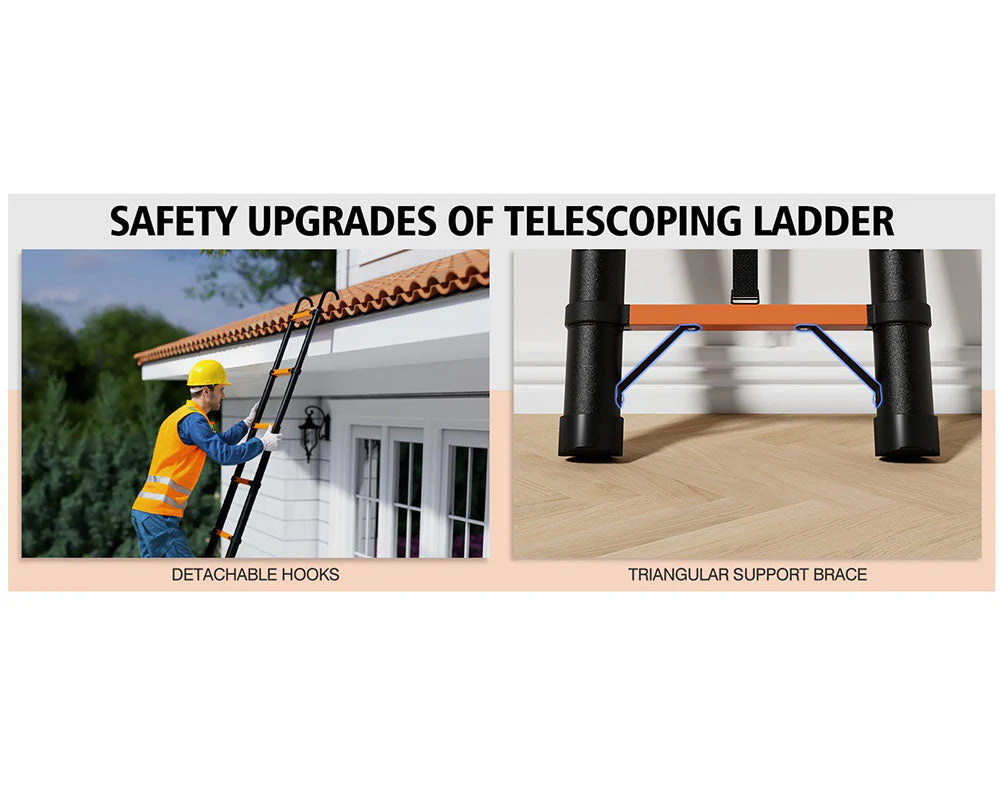 Telescopic Ladder 3.8m - Image 9