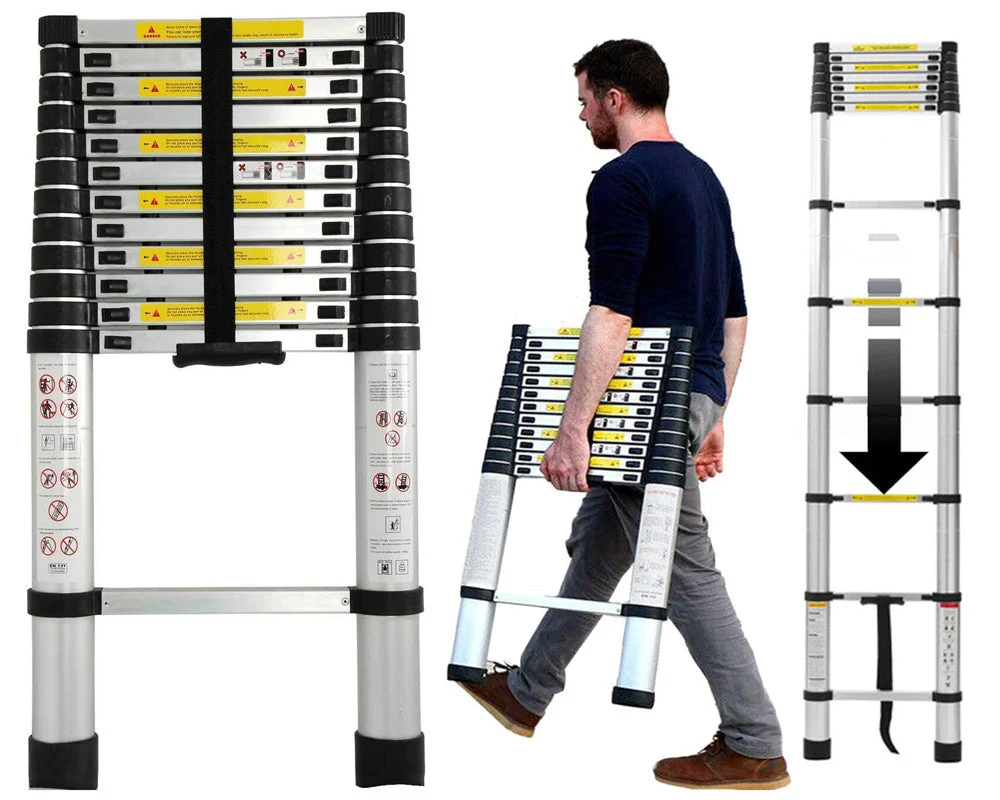 Telescopic Ladder 5m Folding - Image 7