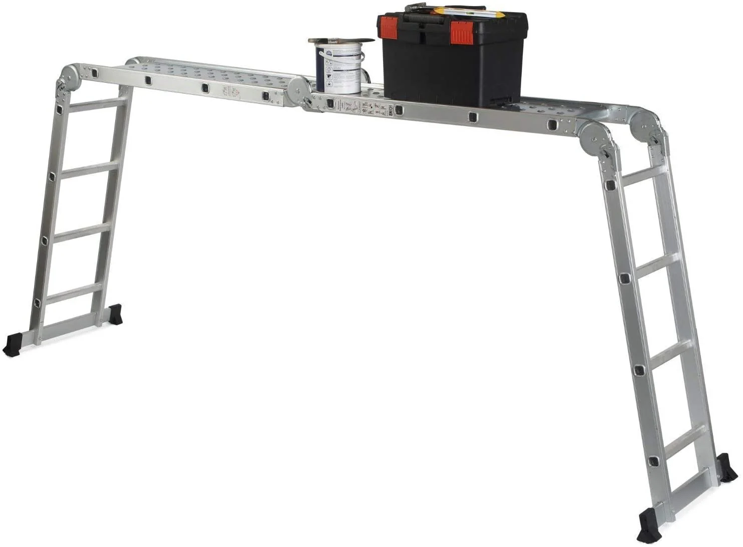 Telescopic ladder Extension Ladder 4.7M - Image 7