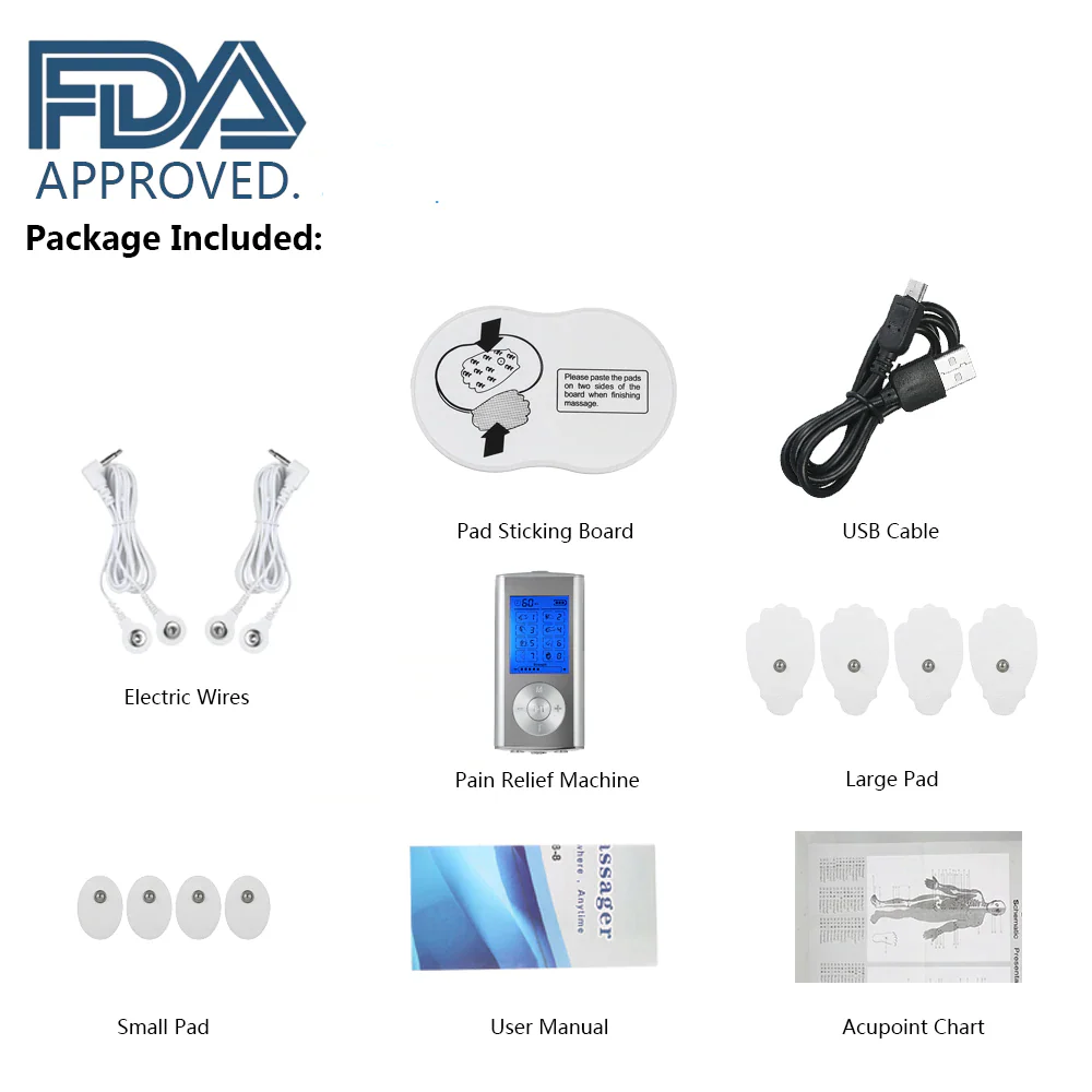 Tens Machine 8 Mode Tens Ems Massager Muscle Stimulation - Image 6