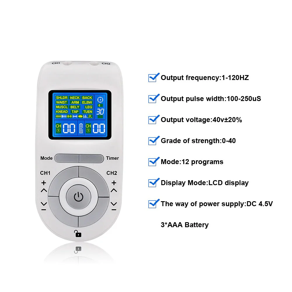 TENS Machine Electronic Pulse Massage - Image 2