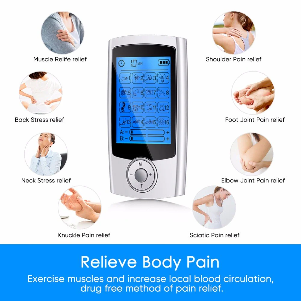 Tens Machine Tens Ems Massager Muscle Stimulation - Image 4