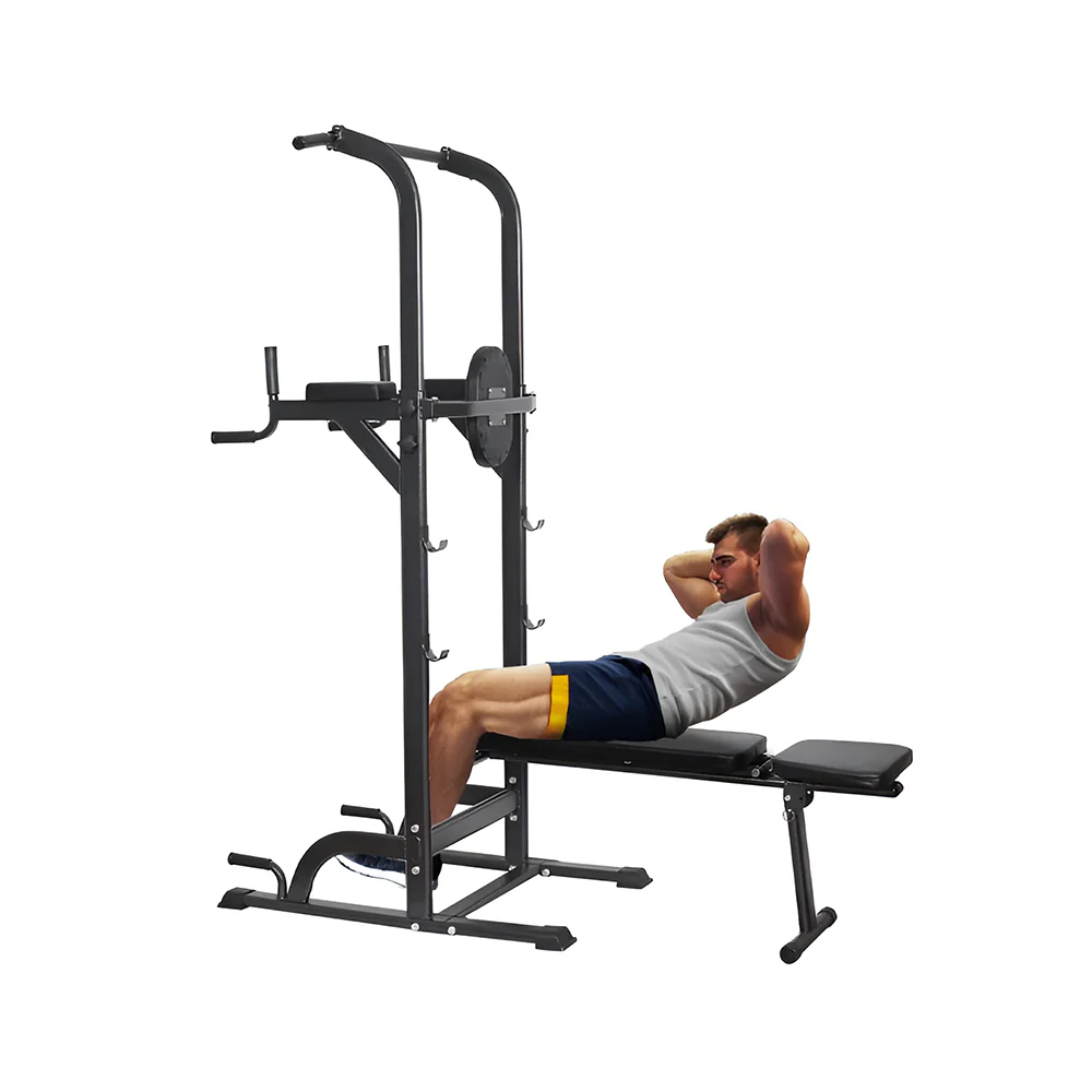 Power Tower Dip Station – Heavy Duty Multi-Function Strength Training Tower