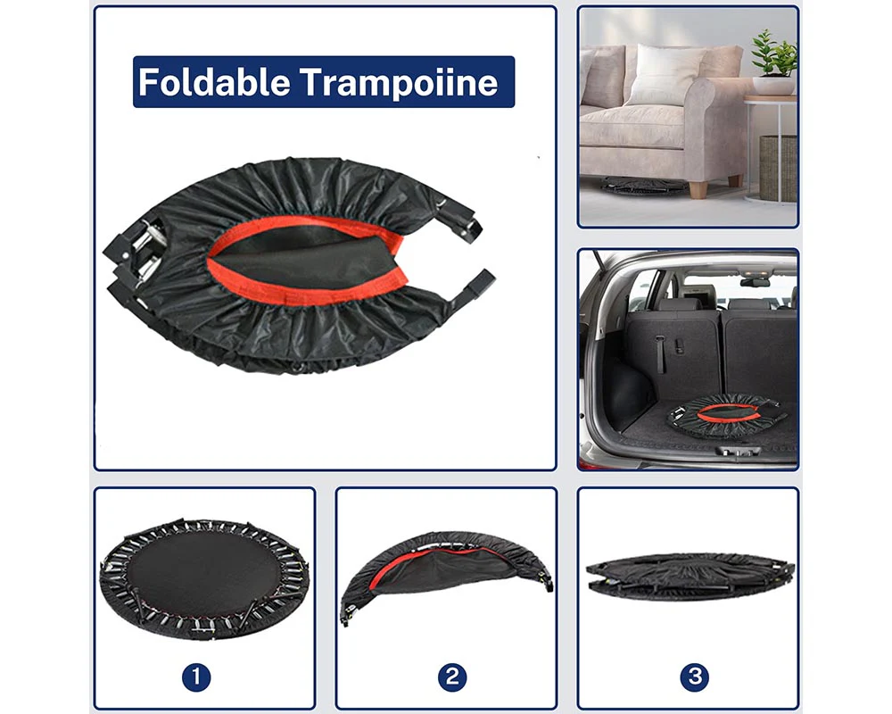 Trampoline Mini Foldable Portable Rebounder - Image 5