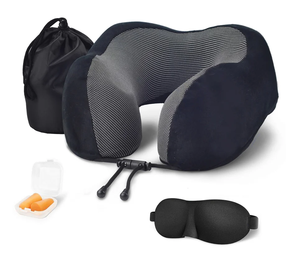 Travel Pillow Blue - Image 5