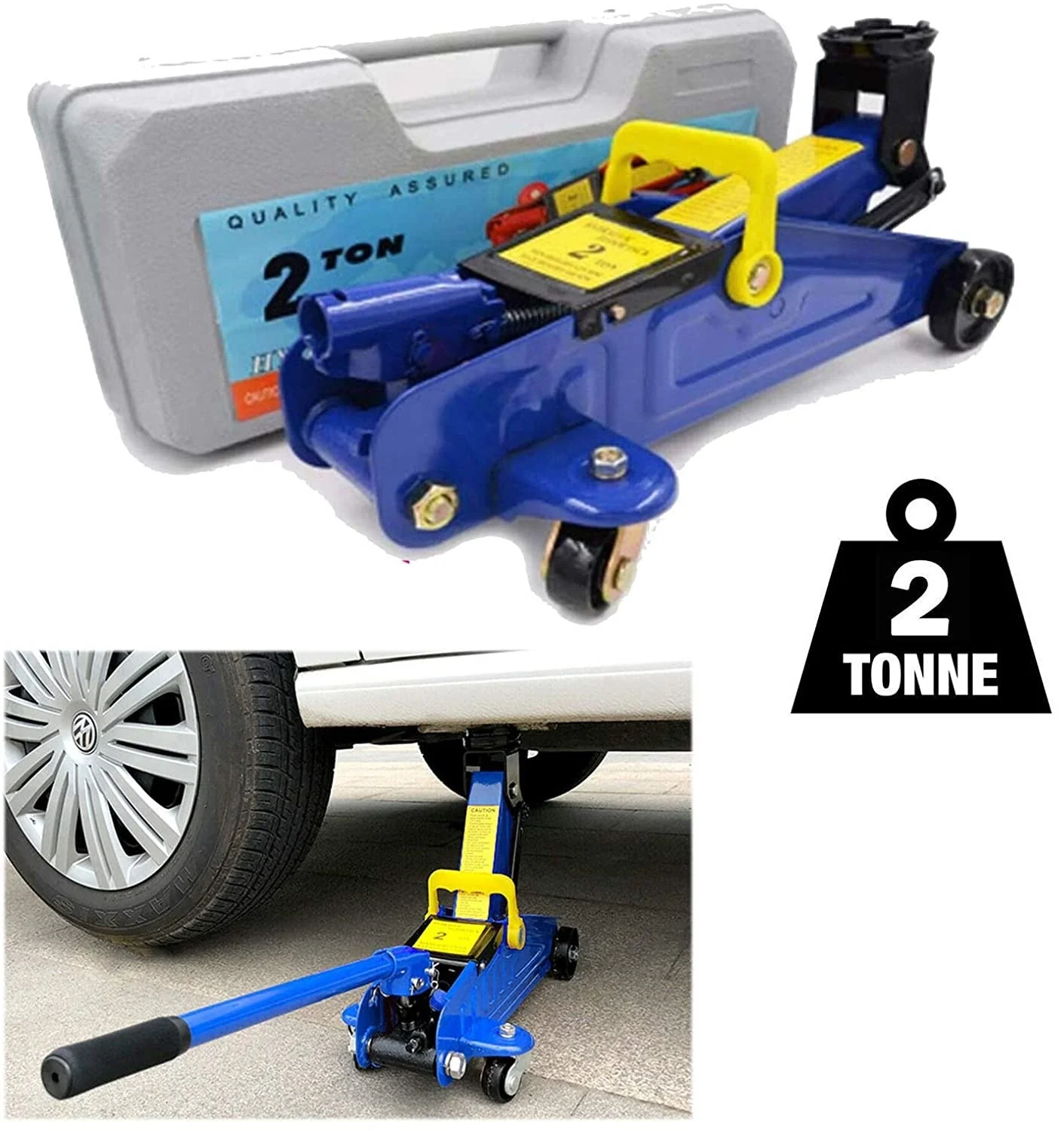 Trolley Floor Jack 2 Ton Low Profile - Image 8
