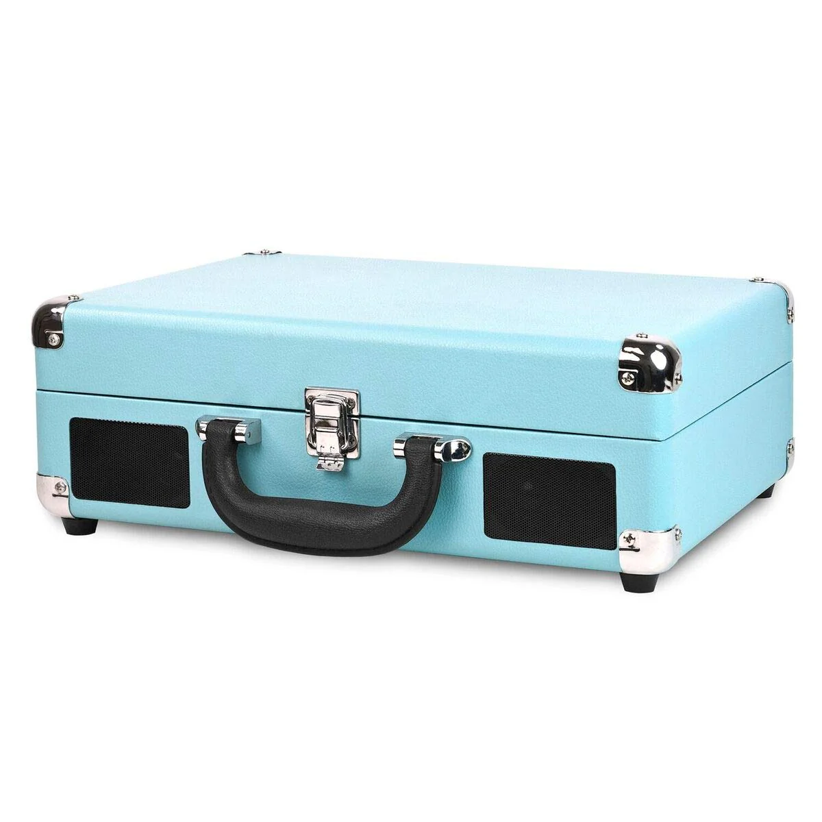Turntable Record Player USB Briefcase Style with Bluetooth - Image 2