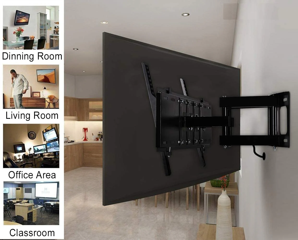 TV Wall Bracket Swivel Mount 40-65Inch - Image 7