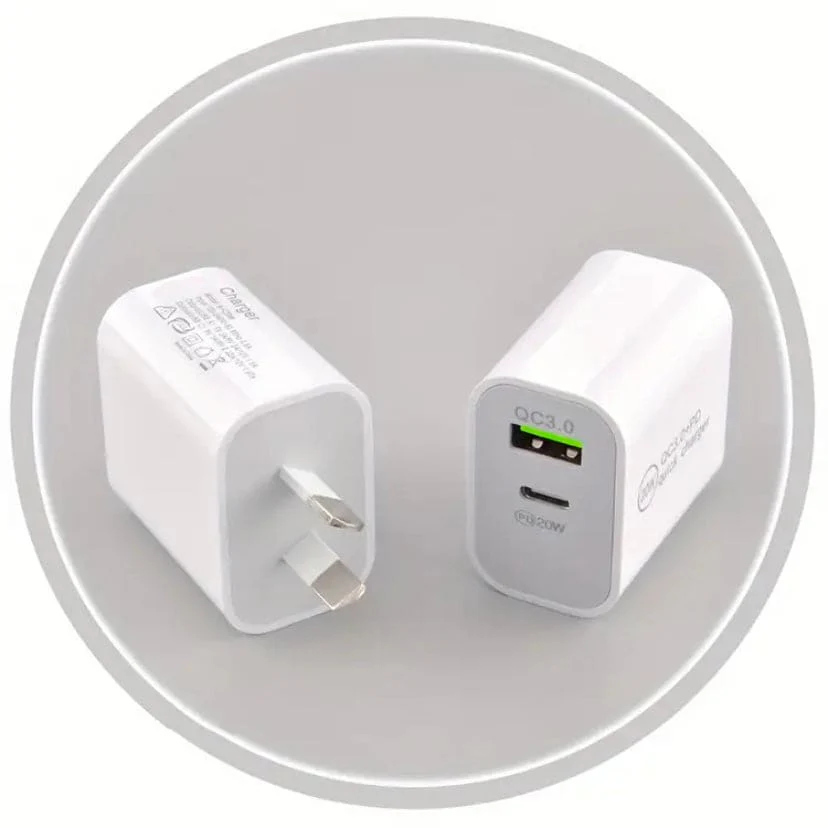 Type C & USB Power Adapter Wall Plug (NZ / AUS) - Image 2