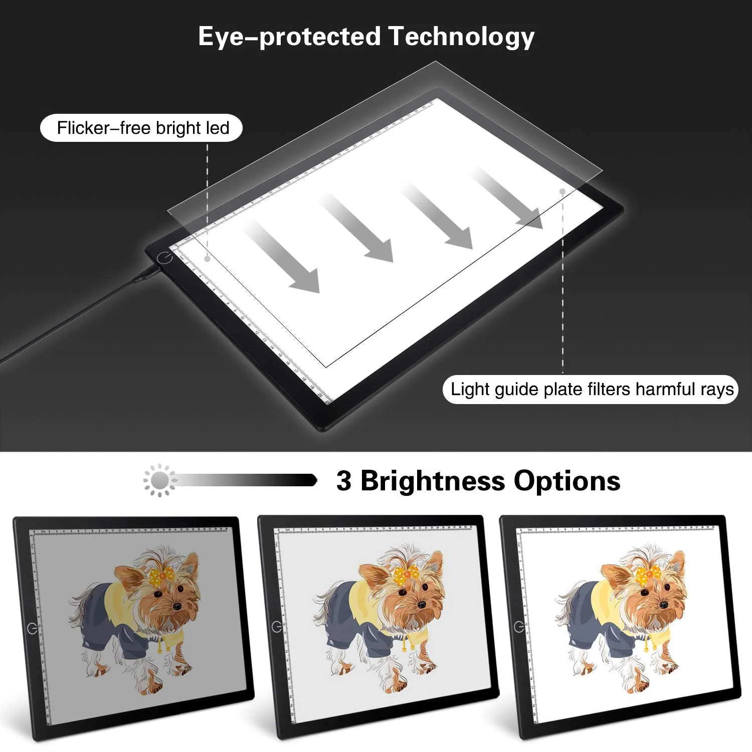 Ultra-Thin Usb A4 Led Light Copyboard Light Box Tracing Drawing Board Pad - Image 6