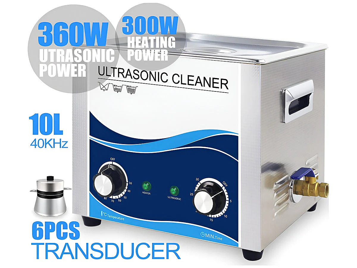 Ultrasonic Cleaner 10L Heated Ultrasonic - Image 3