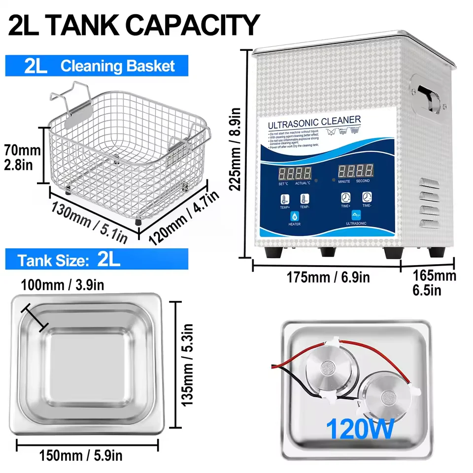Ultrasonic Cleaner 2L - Image 10