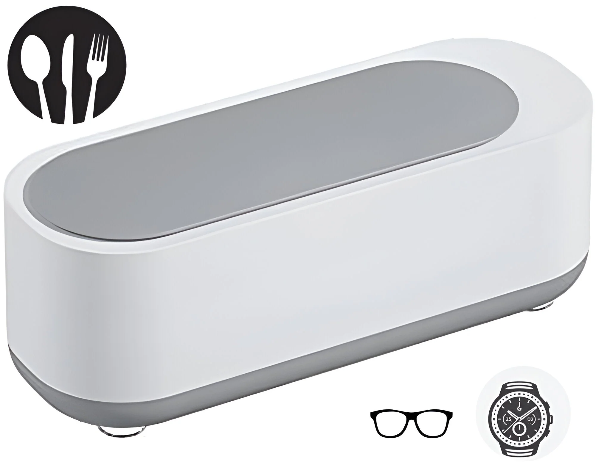 Ultrasonic Glasses Watch Jewellery Cleaner - Image 10