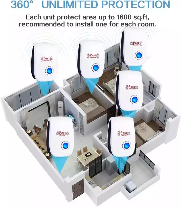 Ultrasonic Pest Repeller – Safe, Powerful, and Easy Pest Control - Image 6