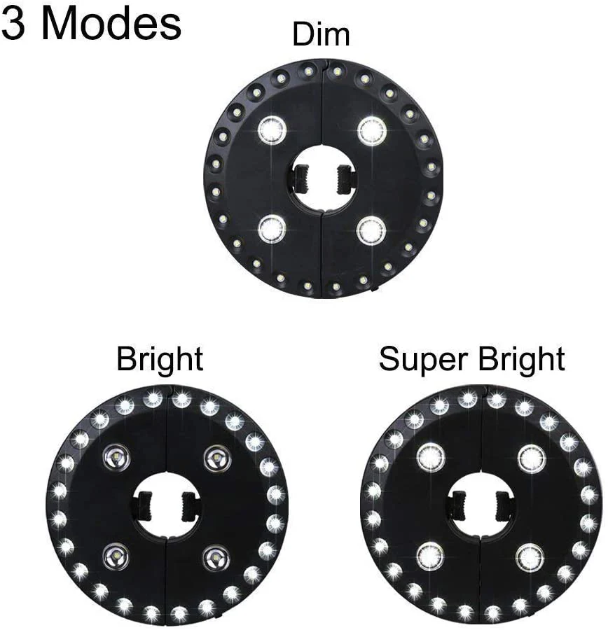 Umbrella Light 28 LED Parasol parasol for patio - Image 3