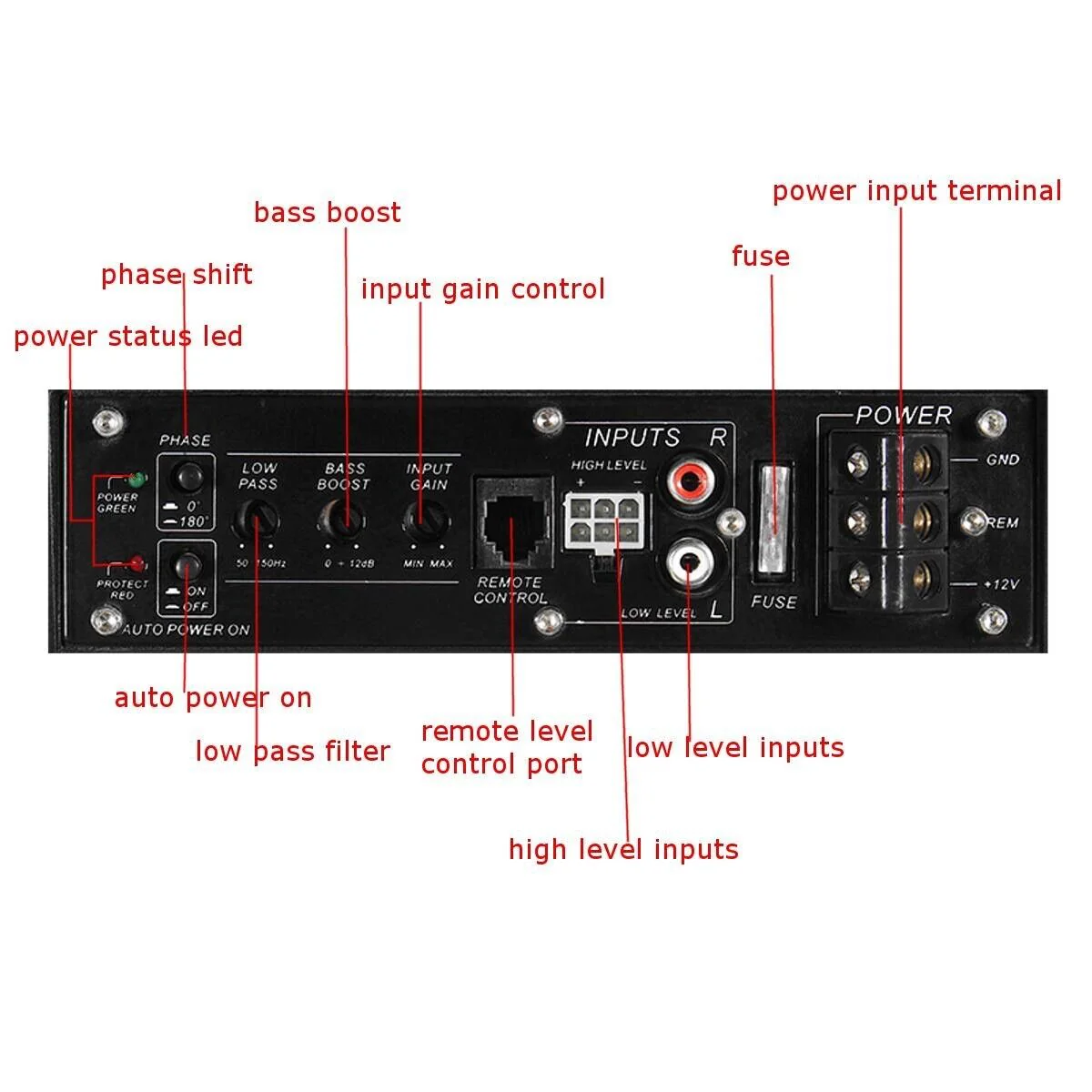 Under Seat Sub Car Subwoofer - Image 10
